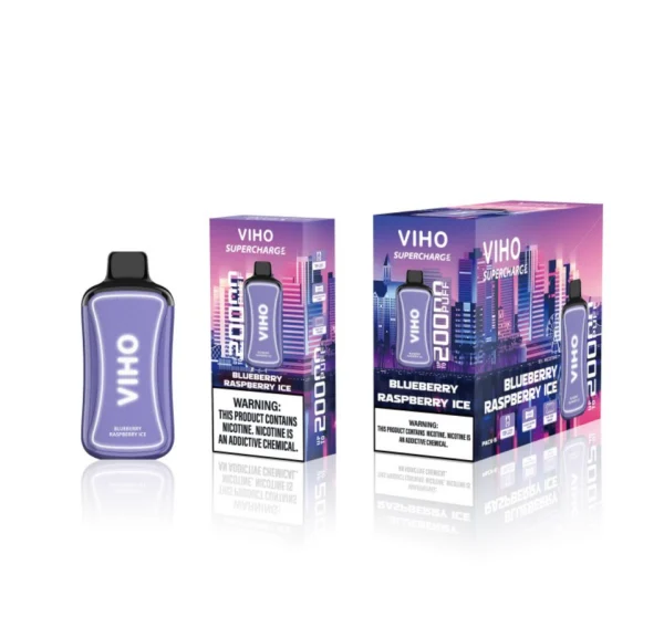 VIHO Supercharge Blueberry Raspberry Ice