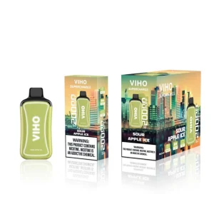 VIHO Supercharge Sour Apple Ice